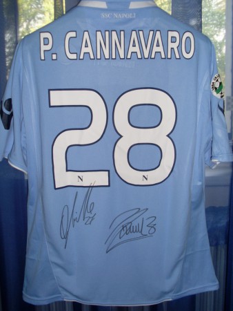 autografata cannavaro quagliarella